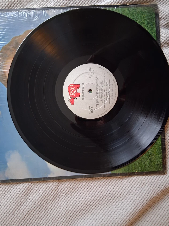 Blind Faith Self-Titled S/t Vinyl LP Record  Clapton Winwood - Image 2 of 4