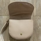 NEW Chloe Parfum Cream Beige Pouch Small Cosmetic Makeup Bag Clutch 7"x6"x1.5 — photo 3