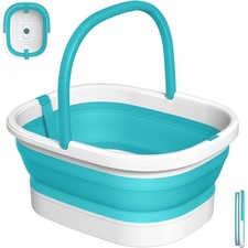 Collapsible Foot Soaking Tub Bucket for Foot Bath Soak, Feet Basin Soaker wit...