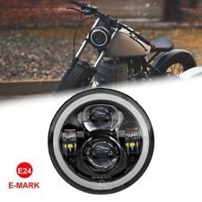 7" LED Scheinwerfer Tagfahrlicht Hi/Lo Strahl Für MZ ETZ125 ETZ250 ETZ 150 250