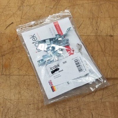 Lot Of 6 - Icotek 36245 Shield Clamp, SF/SKL 6-8 - USED