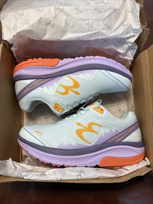 Women s Gravity Defyer Mighty Walk (Mint/Purple) - US 7.5M - TB9024FMP