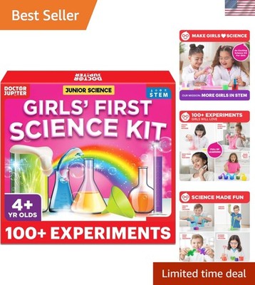 Girls' First Science Kit for Kids Ages 4-5-6-7-8 | Easter, Birthday Gift Idea...