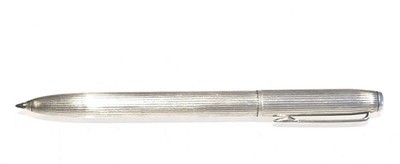 60 Year Old Ballpoint Pen 935 Solid Silver Boscolor 1960 Vintage Pen