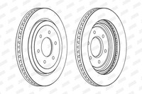 2X Jurid Bremsscheibe Coat+ 563024JC-1 JC Schachtel FüR Nissan Navara NP300 D40
