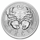 1 oz Silver Round - Pisces (Zombie Zodiacs)