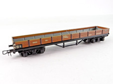 Märklin 391 Blech Niederbordwagen mit Guß Drehgestelle Diamond, von 1948, AC, HO
