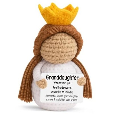 Cute Queen Keepsake, Inspirational Gifts for Women, Encouragement Granddaughter