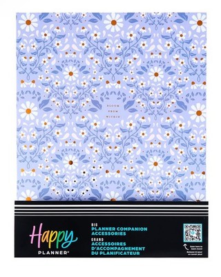 Happy Planner Waldblumen GROSSER PLANER BEGLEITPAKET