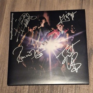 Rolling Stones Bigger Bang Signed Autographed Lp Entire Band Mick Jagger 2006