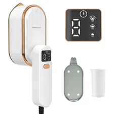 Handheld Travel Steamer for Clothes – 1300W Portable Garment Steamer, 180Ml Larg