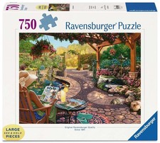 NEW Ravensburger 750 XXL Pieces Jigsaw Puzzle 12 Ages Cozy Backyard Bliss