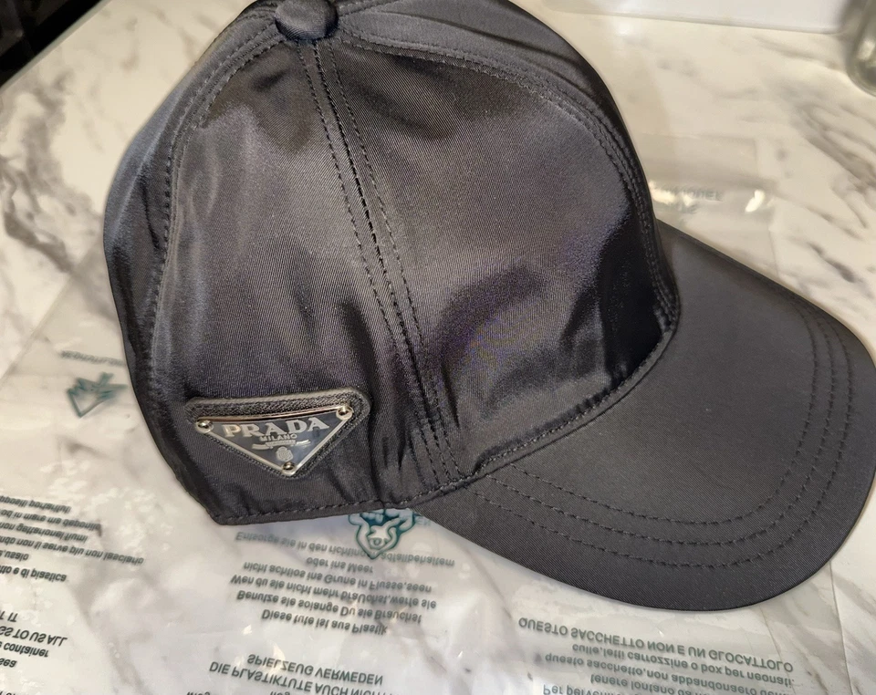 普拉达 Re-Nylon 棒球帽,尺寸 L,59 厘米,UNISEX — 第 2/4 张图片