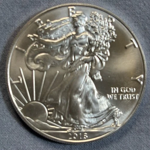 2016 American Silver Eagle 1 oz .999 Fine Silver BU US Mint Bullion Coin