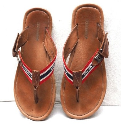 Herren DSQUARED Leder Sandalen; Größe 44; gebraucht - jedoch nicht verbraucht.