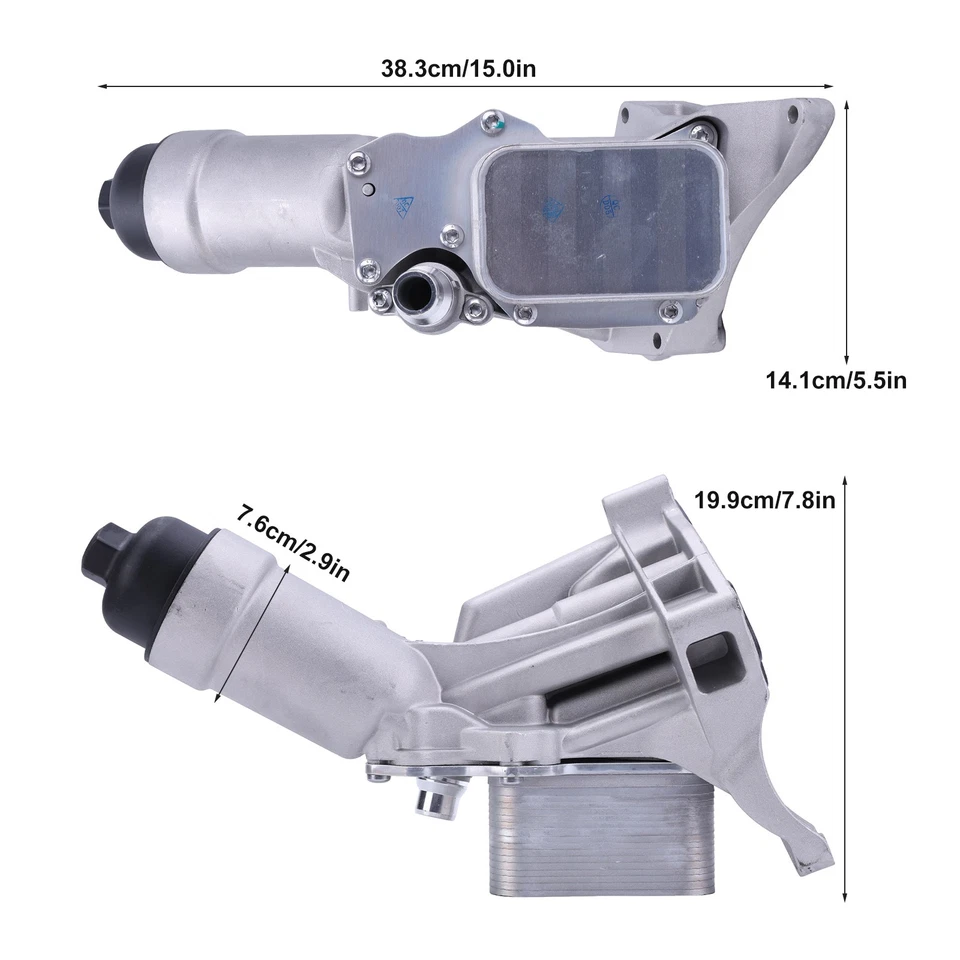 Engine Oil Filter Housing 11428596283 For BMW 230i 320i 330e 330i 430i 530i 530e - image 2 of 4