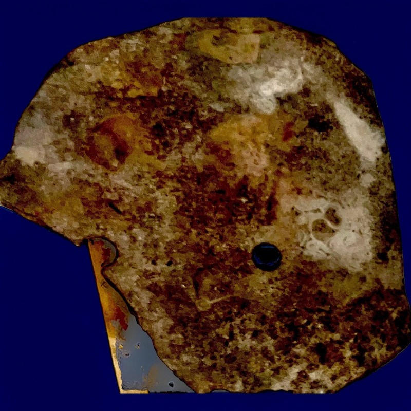 Hopewell Plate Ohio Valley paleo Indian Relic circa 280bc-500ad 18”x14”x1” LEGIT