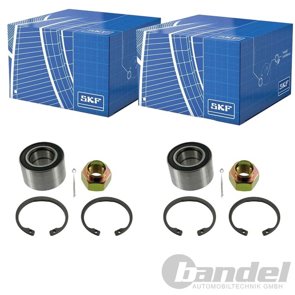 2X Skf RADLAGER-SATZ Vorne Passend FÜR Chevrolet Aveo Spark Daewoo Kalos Lanos-image