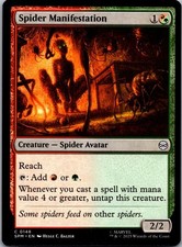 Spider Manifestation 148 C Marvel's Spider-Man Magic: The Gathering Near Mint