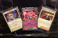 Pokemon TCG Team Rocket SVP Black Star Promos 3-Card Lot Mewtwo ex Meowth