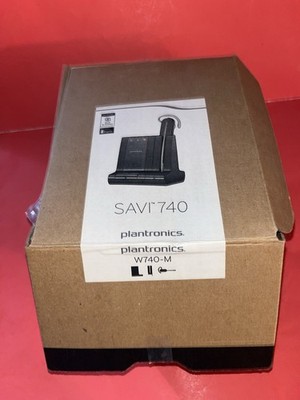 Plantronics Savi W740-M Ear-Hook Headset - Black