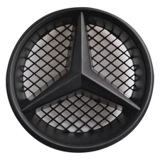 Matt Black Grille Star Emblem Fit For Mercedes Benz W204 C300 C200 C B GLK-class