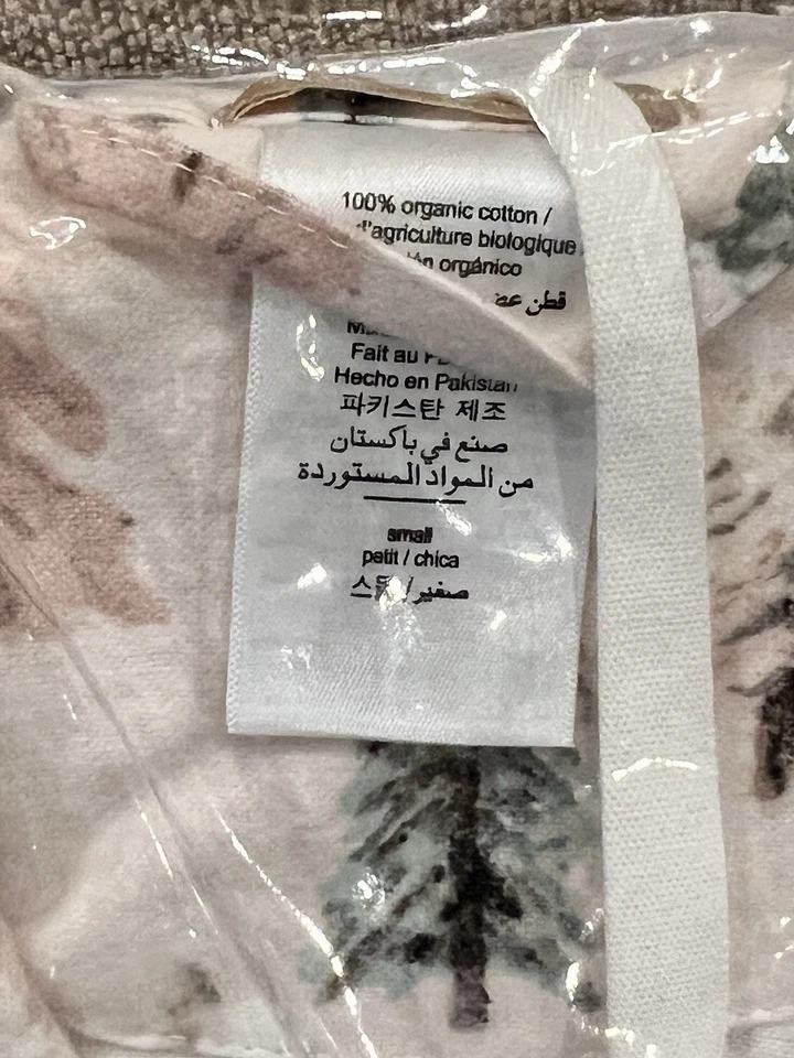 全新 Pottery Barn 青少年法兰绒冬季仙境睡衣套装 尺寸 S 圣诞节 — 第 2/4 张图片