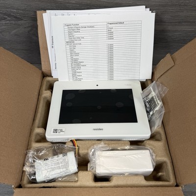 Resideo PROA7PLUSC Commercial Wireless Security System 7'' Touchscreen - White