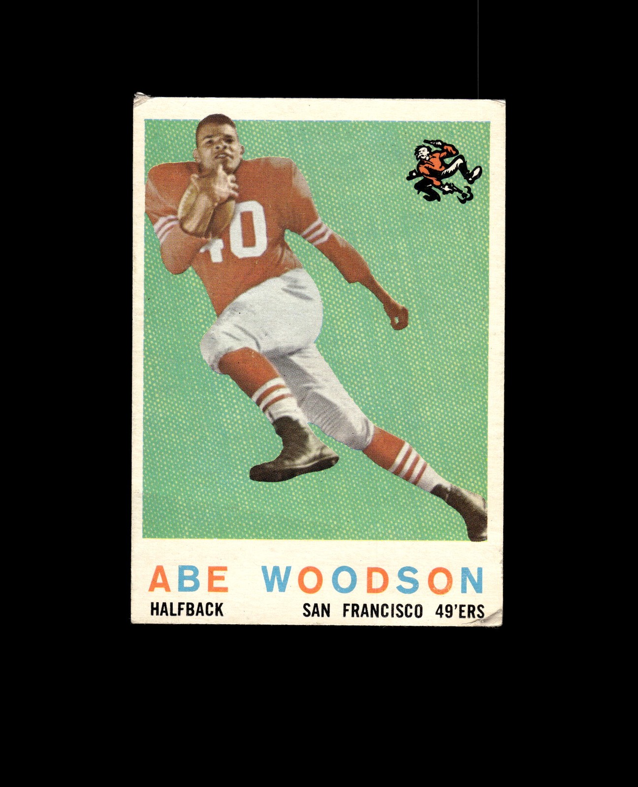 1959 Topps 102 Abe Woodson RC VG #D1,528457