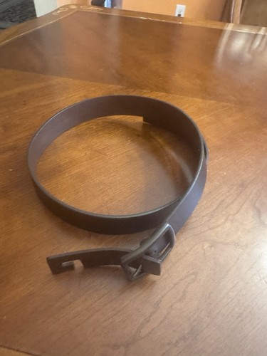 James Campbell Mens Belt Leather Jeans Belt Brown Size 34