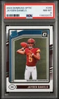 2024 Panini Donruss Optic #248 Jayden Daniels PSA 8 Rookie RC
