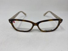 FOSSIL FOS 6063 0OKH 53/14/140 FLEX HINGE TORTOISE CRYSTAL H617