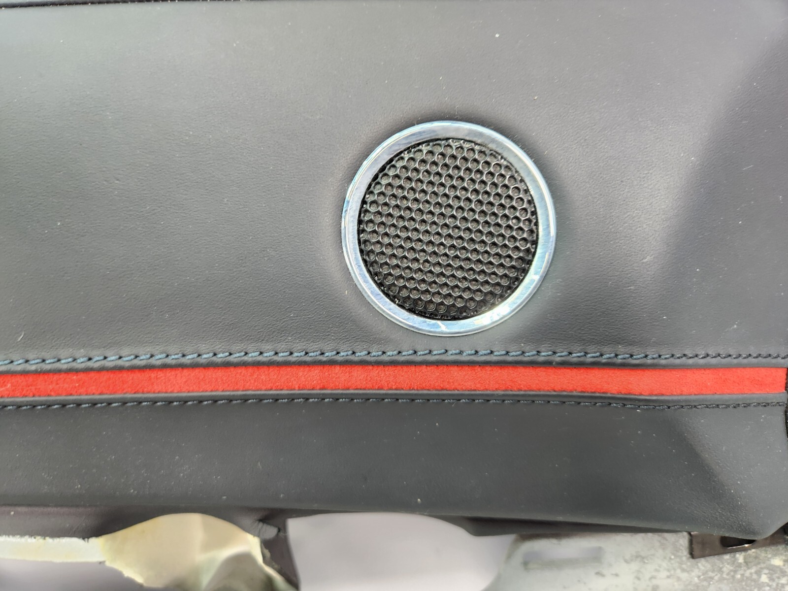 ✅ 11-16 OEM Ferrari FF Front Left Driver Door Panel Trim Black Leather NOTE*