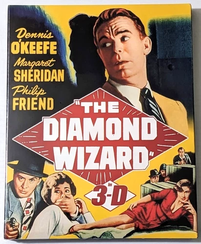 The Diamond Wizard (3D Blu-ray + Slipcover, 1954) Factory Sealed