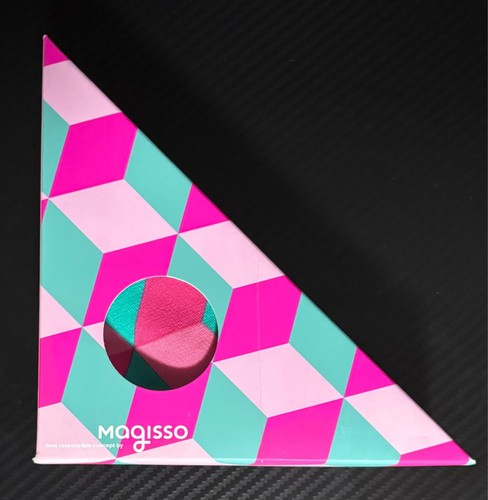 Nuovo Magisso Happy Sinks 3 Pannotti Asciugamani Cotone Biologico 9,4" x 9,4" - Foto 1 di 4