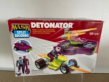 M.A.S.K 1987 DETONATOR (empty) BOX only mask kenner