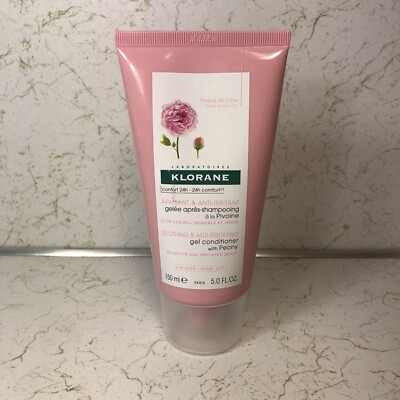 KLORANE SOOTHING & ANTI-IRRITATING GEL CONDITIONER WITH PEONY 5 OZ Free Shipping
