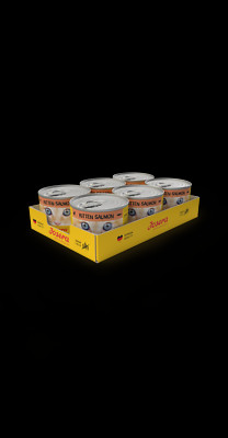 JOSERA Kitten Salmon Nassfutter (6 x 200 g) | mit Lachs & Omega 3 | getreidefrei