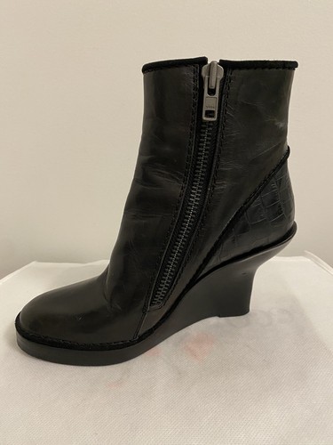 100% authentic Haider Ackermann Boots with special heel, size 37.5 - Foto 10 di 10