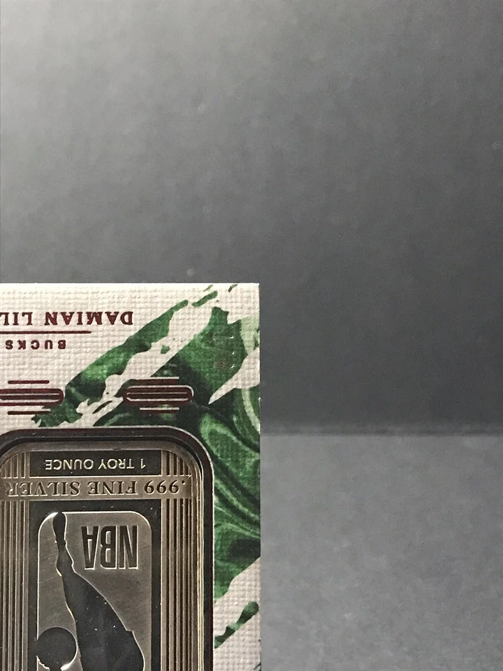 2023-24 Panini Impeccable NBA Logo International Damian Lillard /8 #26 - Image 4 of 4