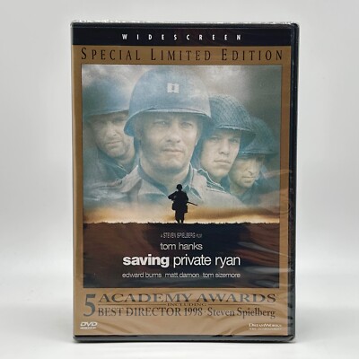 Saving Private Ryan DVD Special Limited Edition Tom Hanks Brand New Sealed