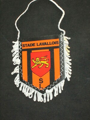 Fanion Ancien SEC Bastia – Années 80, Foot Français, Bon état