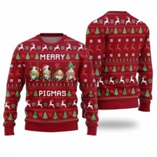 Merry Pigmas Ugly Christmas Sweater