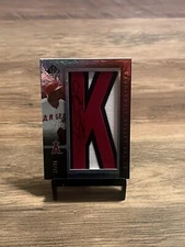 2007 SP Authentic By The Letter Auto BL-34 Howie Kendrick /60 “K”