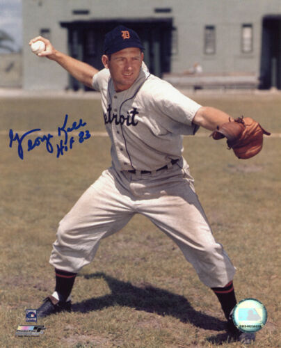 GEORGE KELL SIGNED AUTOGRAPHED 8x10 PHOTO + HOF 83 DETROIT TIGERS BECKETT BAS - Picture 1 of 2