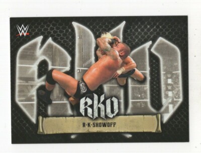 2021 TOPPS WWE WRESTLING RKO R-K SHOWOFF #RKO-5