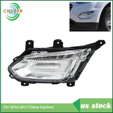 LED Fog Light Assembly For Chevy Equinox 2016-2017 Daytime Running DRL Driver/LH