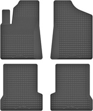 Gummimatten Fußmatten mit Hoher Rand 15mm für Fiat Seicento Passgenau Neu