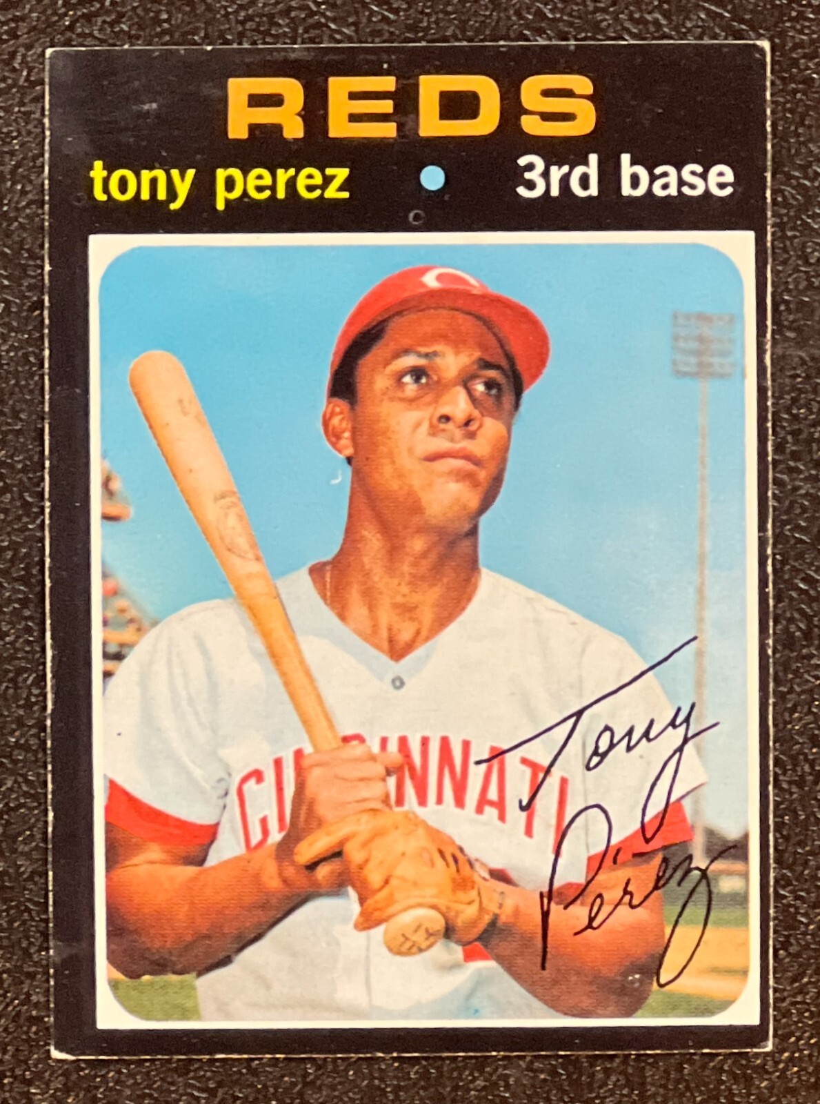 1971 Topps Baseball Tony Perez 580 VG/EX+ No wrinkles. Great look. eBay