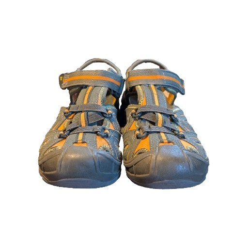 Merrell Hydro Sport Sandalo Taglia 3M Verde Arancione Escursionismo Outdoor Trail Scarpa Acqua